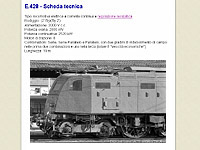 E.428 - Scheda tecnica.