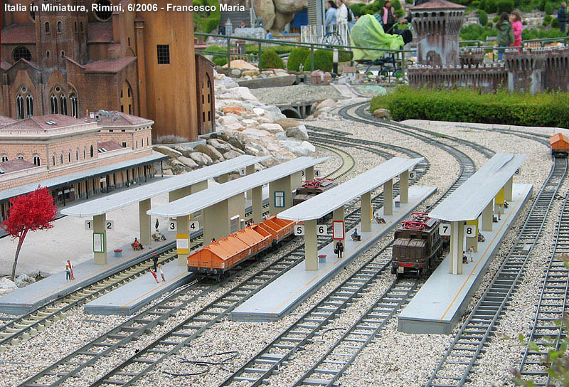 Italia in Miniatura, Rimini - Stazione di Bologna.