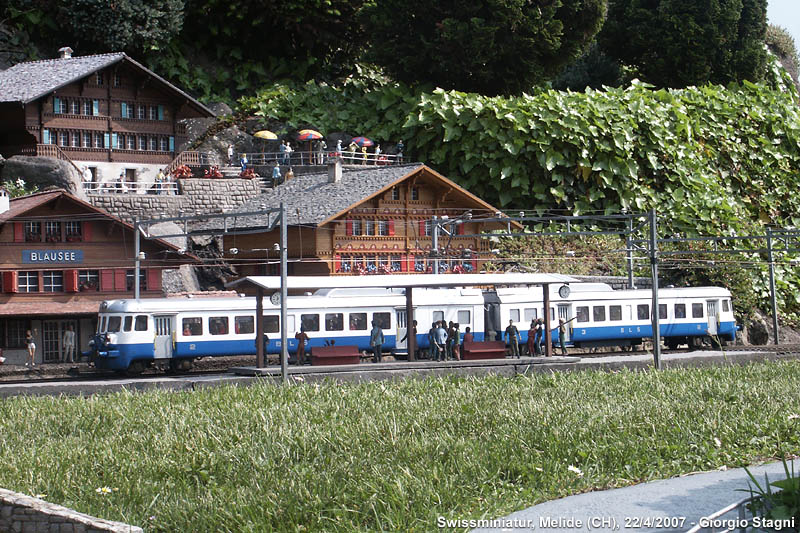 Swissminiatur, Melide (CH) - Elettrotreno BLS