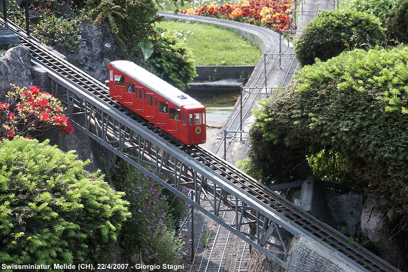 Swissminiatur, Melide (CH) - Funicolare Monte S.Salvatore.