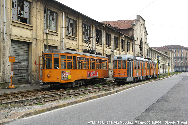 I binari verso la periferia - Via Messina.