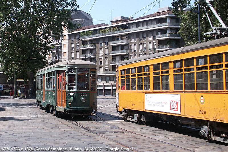 Verde tradizionale - Corso Sempione.