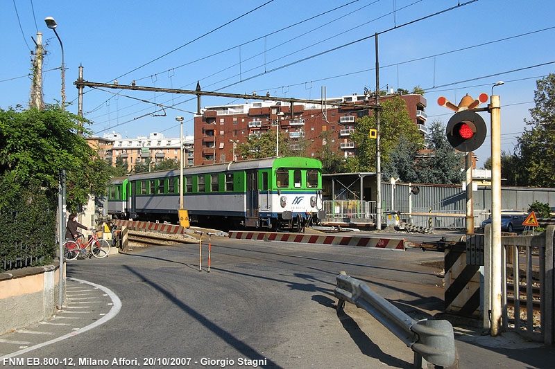 Lungo la S4 e verso Asso - Affori.