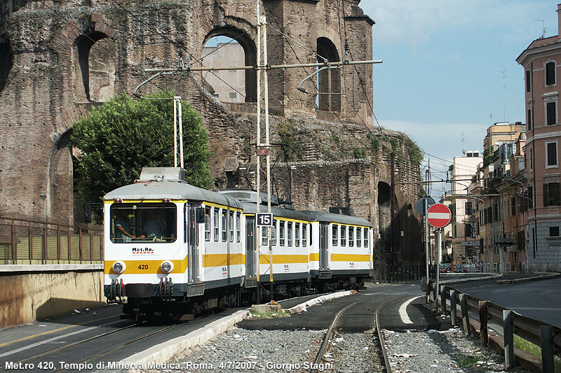 La Roma-Pantano - Via Giolitti.