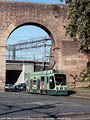 Tram a Roma - Piazza di Porta Maggiore.