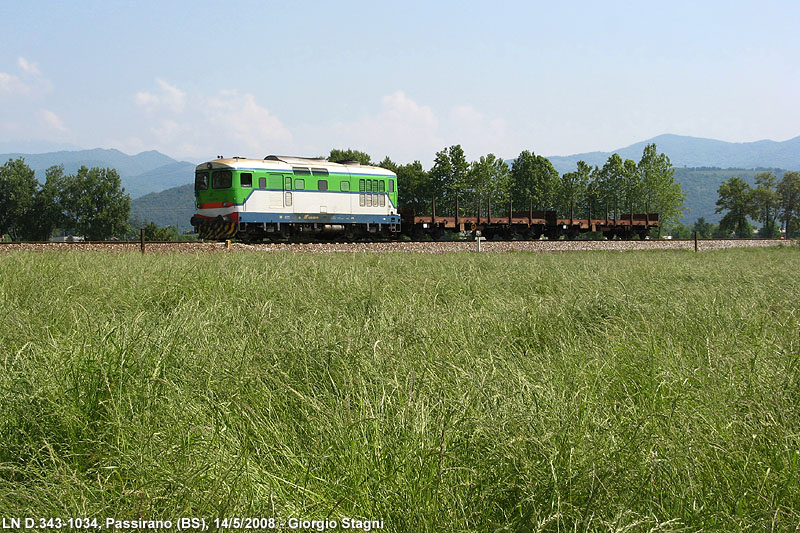 Andirivieni di locomotive - Passirano.