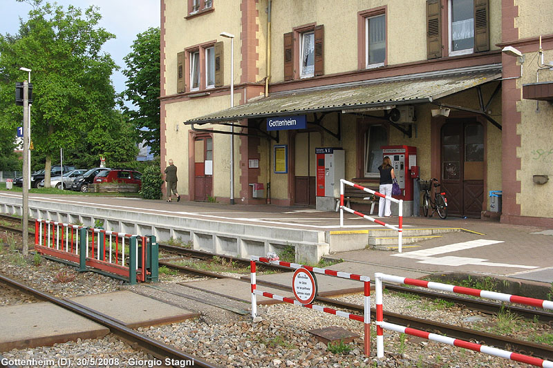 Coincidenze a Gottenheim - La stazione.