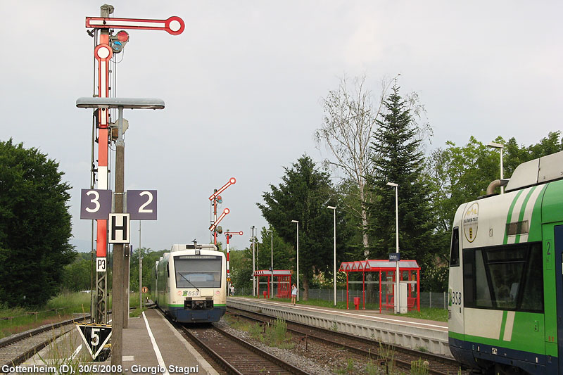 Coincidenze a Gottenheim - Partenza per Freiburg.