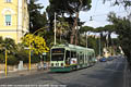 Tram a Roma - Via Aldovrandi.