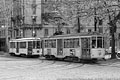 Bianco e nero - Piazza Firenze.