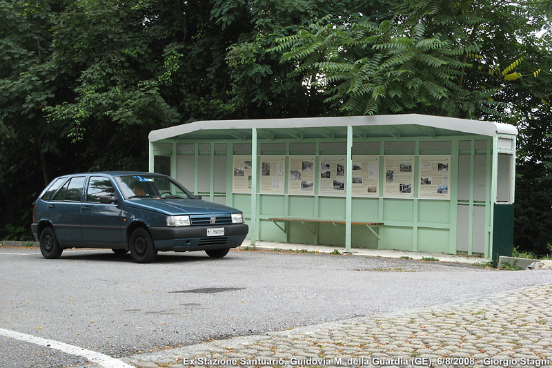 La Tipomobile a spasso - Santuario della Guardia.