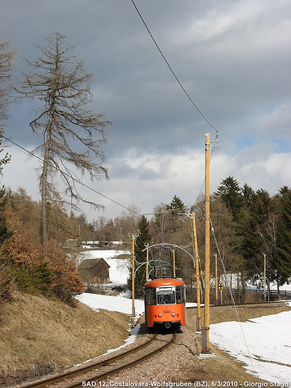 Ferrovia del Renon - Rittnerbahn - Costalovara-Wolfsgruben.