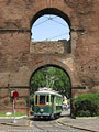 Le vetture storiche - Piazza di Porta Maggiore: