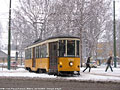 Neve sulla citt! - Piazza Firenze.