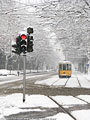 Neve sulla citt! - Corso Sempione.