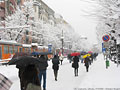 Neve sulla citt! - Via Legnano.
