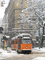 Neve sulla citt! - Piazza Cavour.