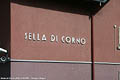 Iscrizioni sulla parete - Sella di Corno.
