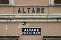 Cartelli neri - Altare.