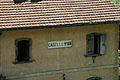 Cartelli bianchi - Casello presso Tenda.