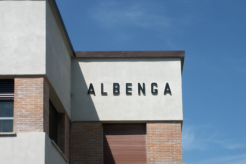 Iscrizioni sulla parete - Albenga.