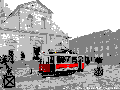 Tram (titolo della sezione) - Torino (titolo della foto).