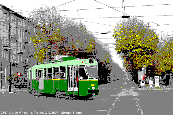 Tram (titolo della sezione) - Torino.