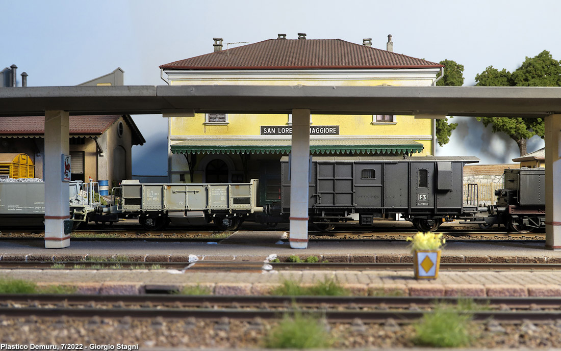 Plastico Demuru - 740 e treno cantiere.