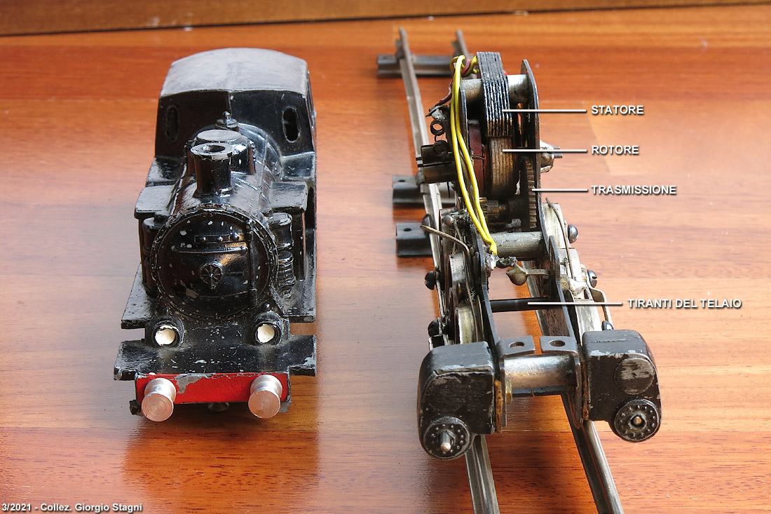 I treni FAGE a scartamento 22 mm - Locomotiva.