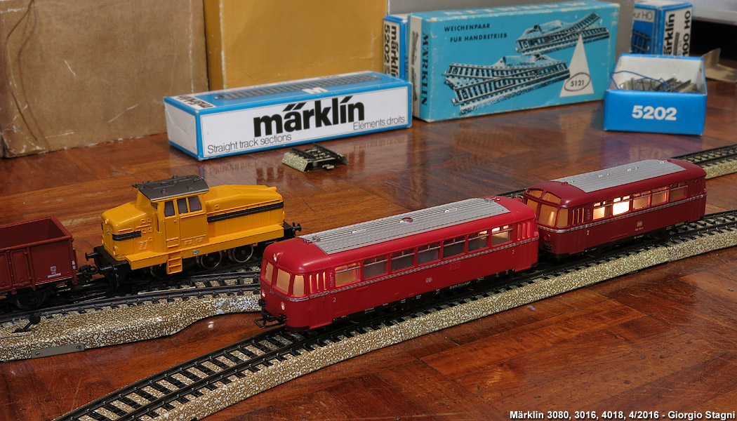 Mrklin Classic - Schienenbus 3016-4018.