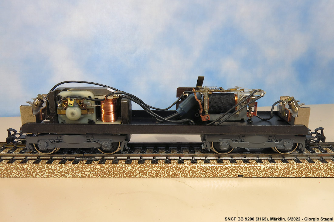 SNCF BB9200 - 3165, telaio.