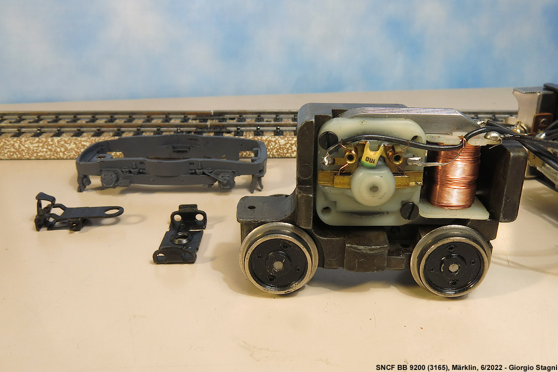 SNCF BB9200 - 3165, motore.