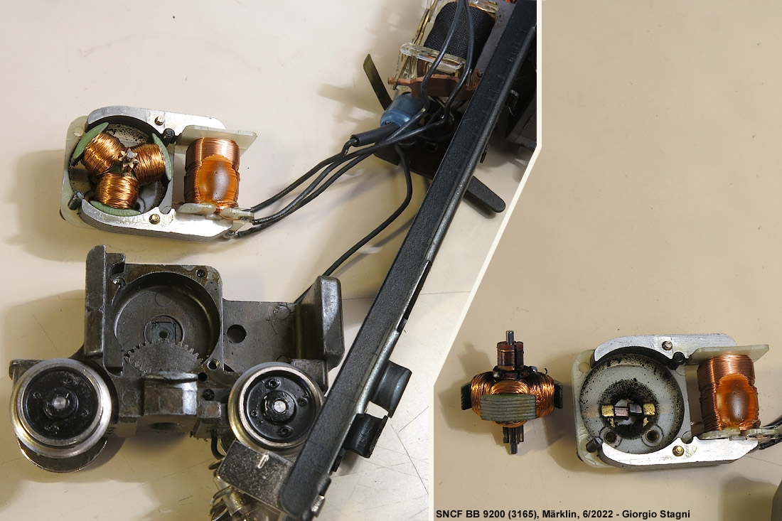 SNCF BB9200 - 3165, motore.