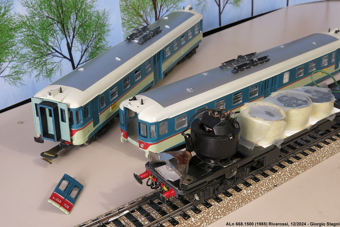 Anni '80 - ALn 668 Rivarossi.