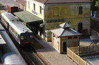 Plastico Demuru - ALn 663 in stazione.