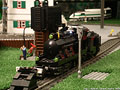 Il treno LEGO - Sosta in deposito