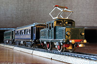 I treni Conti - CO.MO.G.E. degli anni '50 - Locomotiva 390 c/c.