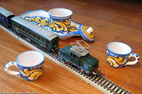 I treni Conti - CO.MO.G.E. degli anni '50 - Locomotiva 390 c/c.