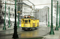 Tram Rivarossi - Tram Edison giallo.