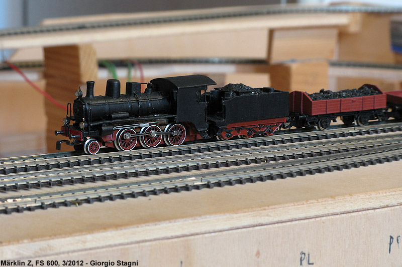 FS Gr. 600 - La locomotiva.