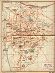 Citt italiane, anni '20 - Padova - TCI, Guida d'Italia, 1920.