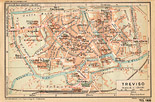 Citt italiane, anni '20 - Treviso - TCI, Guida d'Italia, 1920.