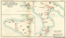 Ferrovie concesse e tramvie estraurbane, 1936 - Trasporti urbani - Sud.