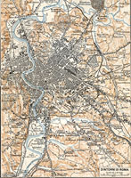 Citt italiane, anni '20 - Roma - TCI, 1925.