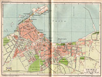 Le colonie italiane in Africa - Tripoli - TCI, Possedimenti e Colonie, 1929.
