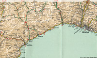Genova lungo un secolo - 1:200.000, ediz. 1940.