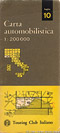 Le copertine - 1:200.000, ediz. 1964.