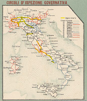 Altre carte ferroviarie 1886-96 - 1896 - Strade ferrate italiane
