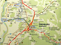 Coincidenze a Gottenheim - Mappa del servizio.